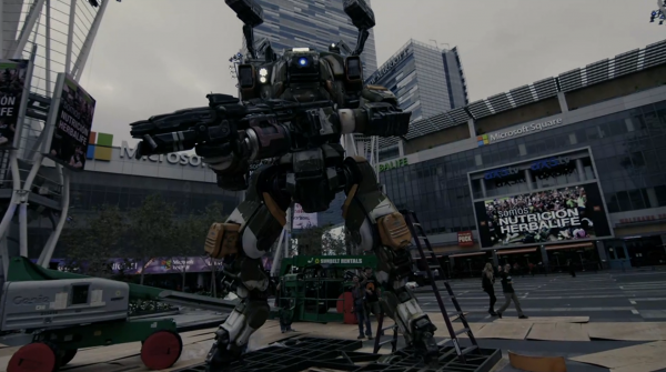 titanfall 2 statue