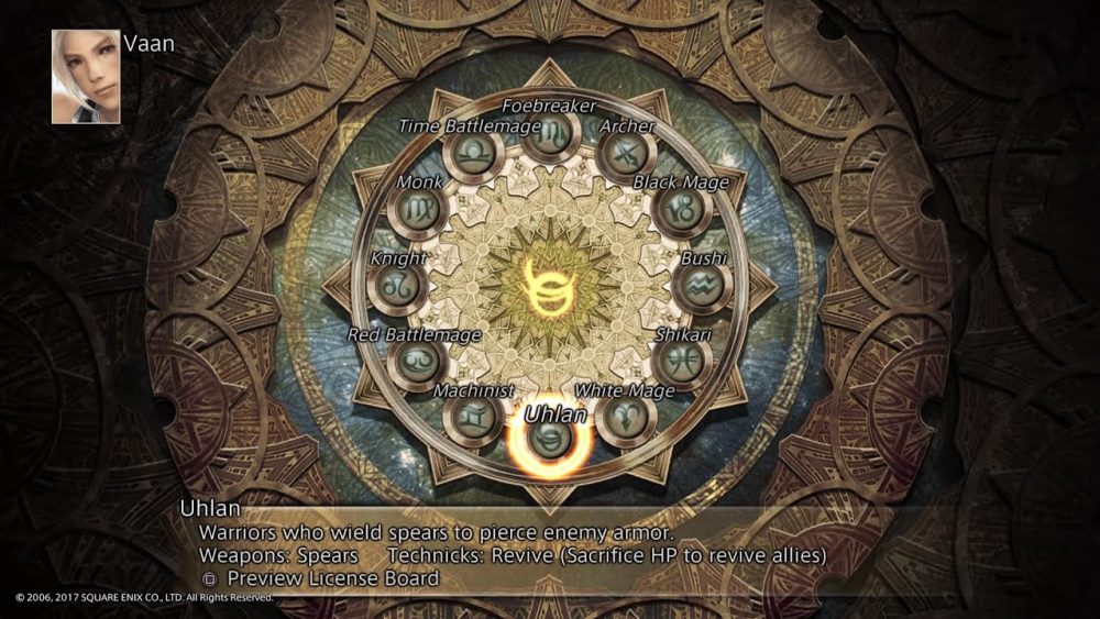 FINAL FANTASY XII THE ZODIAC AGE BRINGS NEVER-BEFORE-AVAILABLE JOB SYSTEM TO THE WEST - Square Enix North America Press Hub