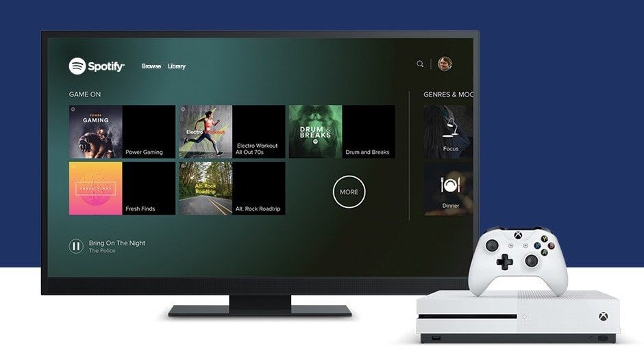 Spotify Comes to Xbox One Today