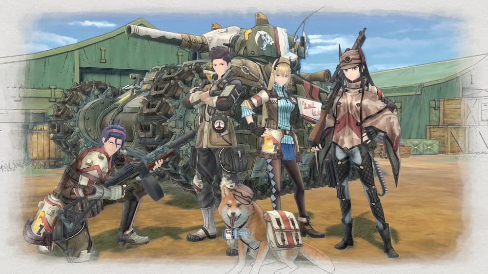 Valkyria Chronicles 4 Header