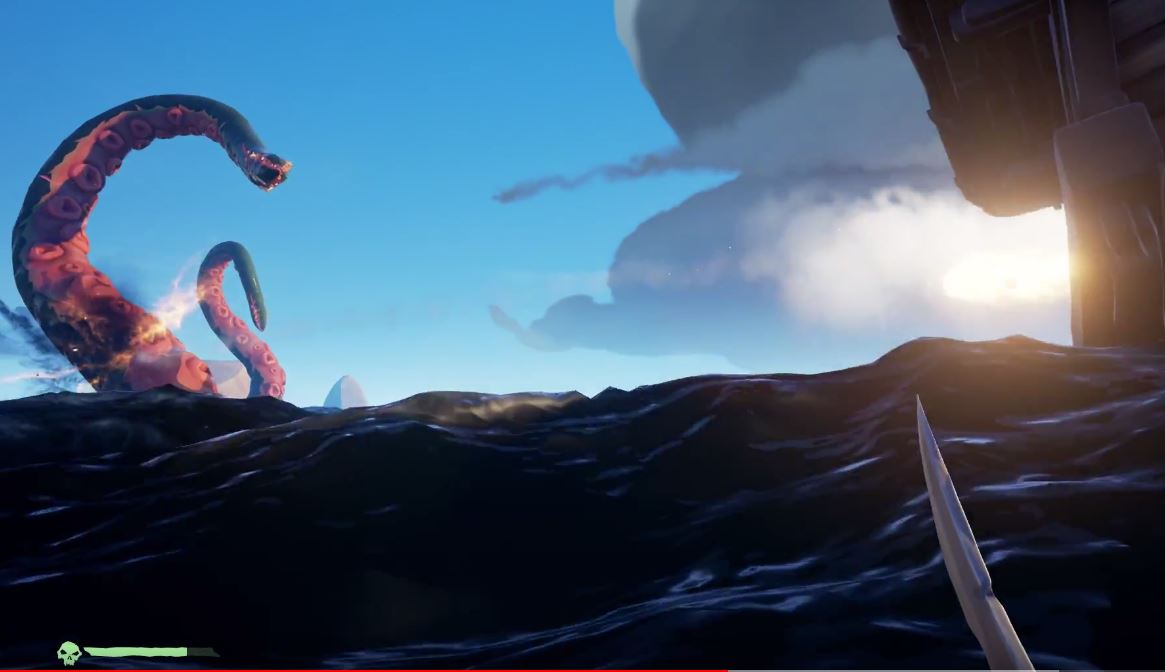 sea of thieves kraken