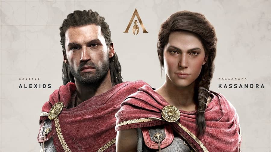 Assassin's Creed Odyssey protagonists