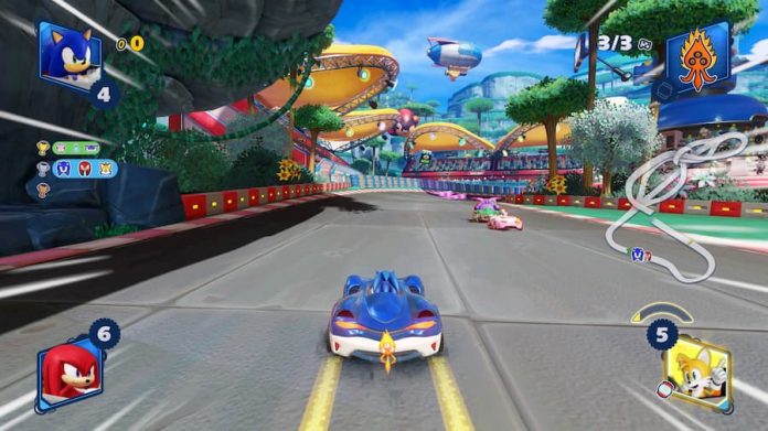 TEAM SONIC RACING - O Início de Gameplay