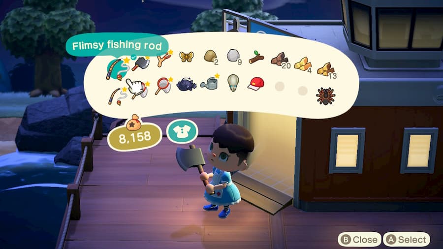 Animal Crossing inventory