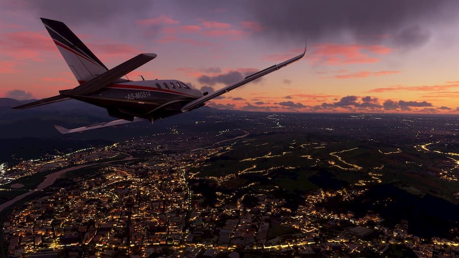 Microsoft Flight Simulator and the simple joy of flying over your