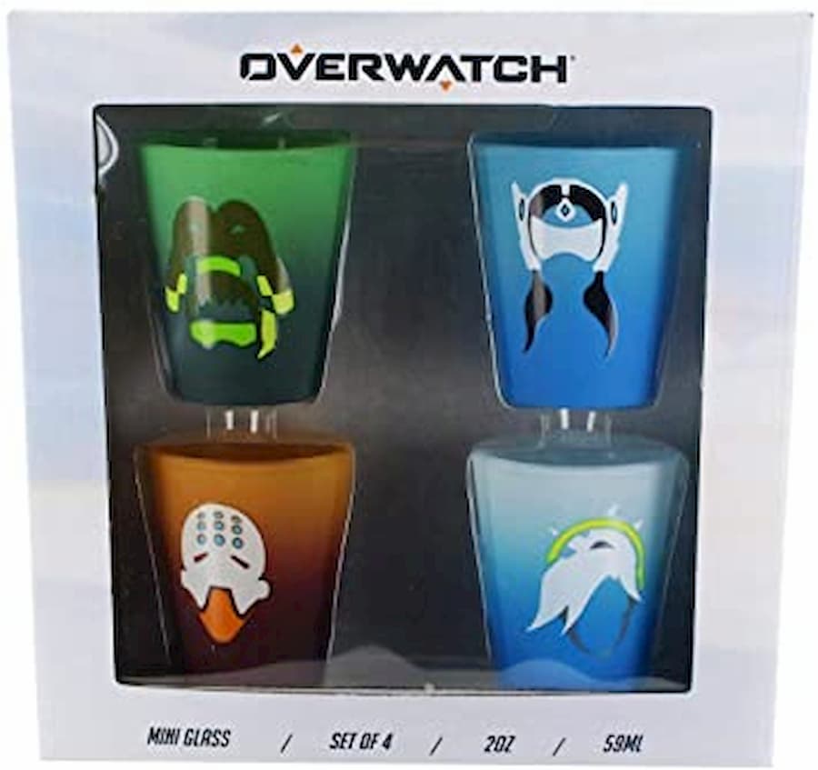 Overwatch Shot Glasses