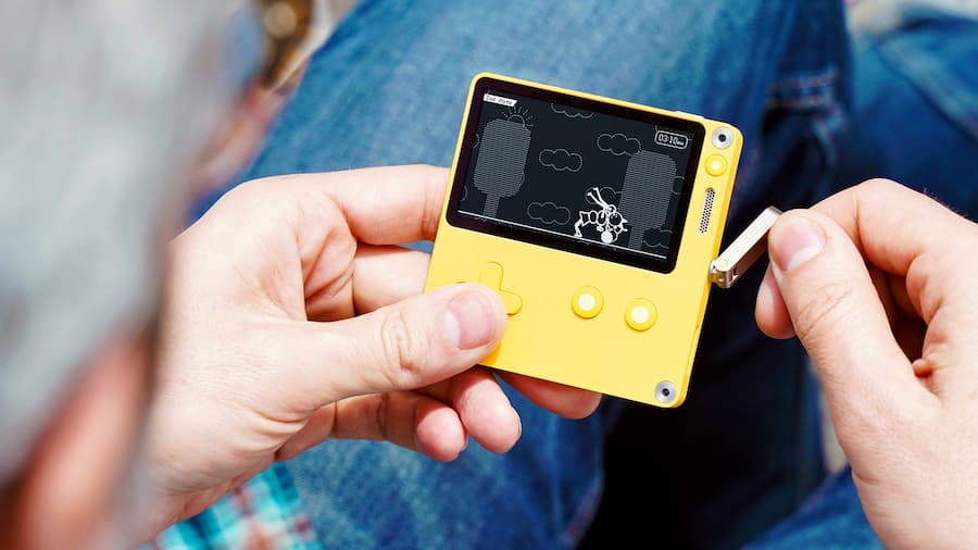 PreOrder Playdate, The CrankControlled Handheld Games System, This July