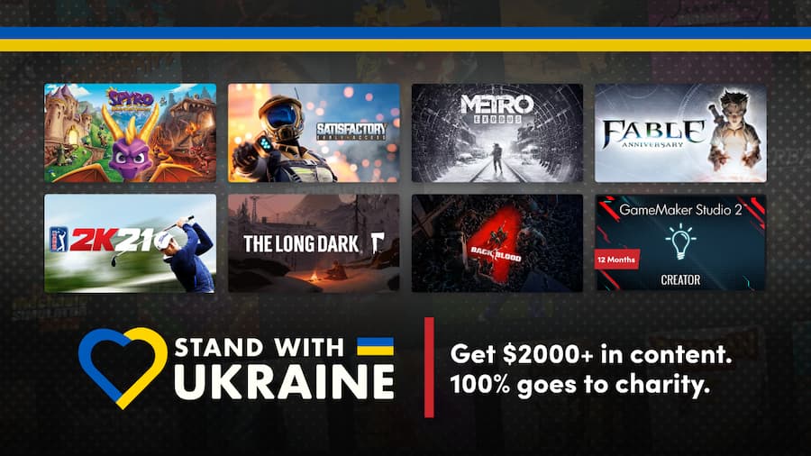 Humble Bundle Stand With Ukraine Bundle
