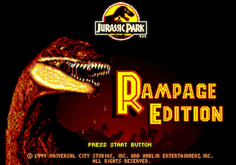 Jurassic Park Rampage Edition