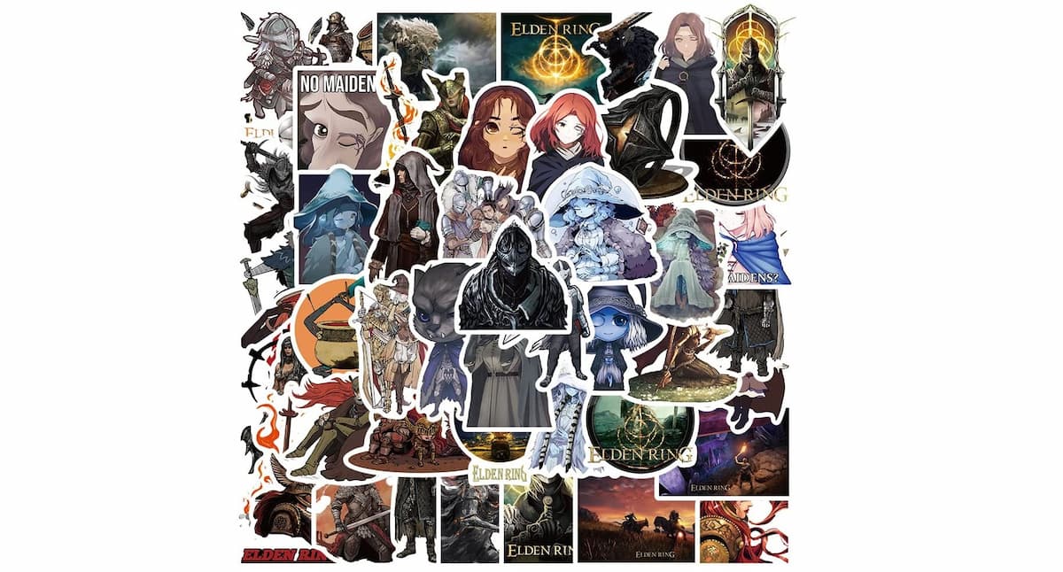 Elden Ring merch stickers 