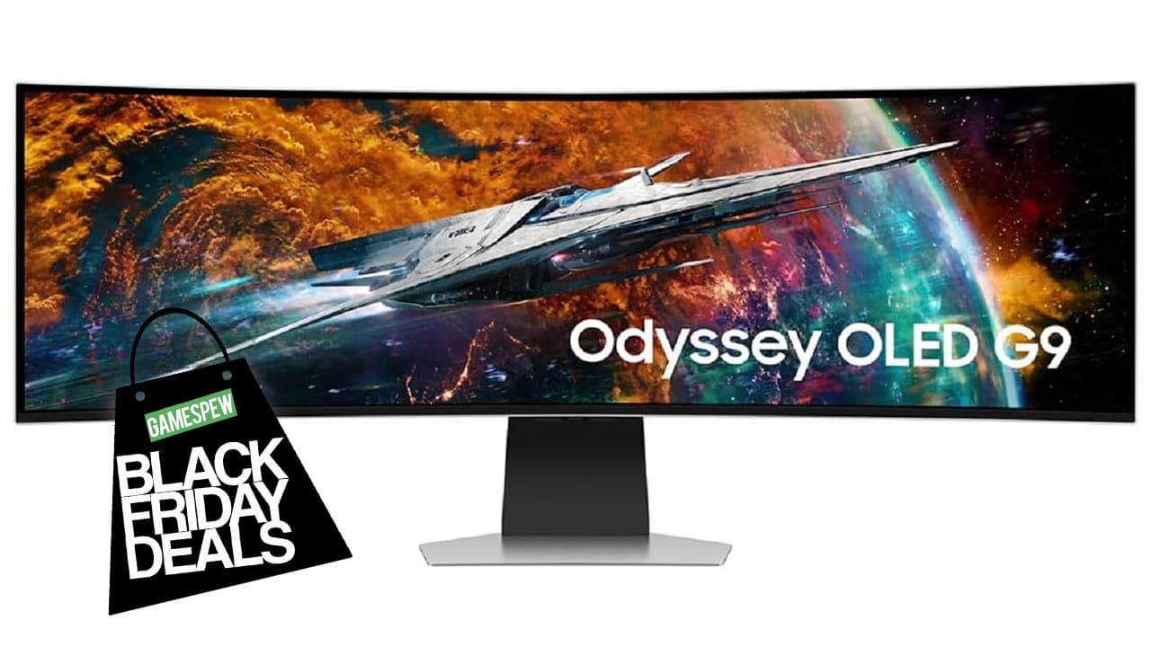 Samsung Odyssey OLED G9 Widescreen Monitor Black Friday