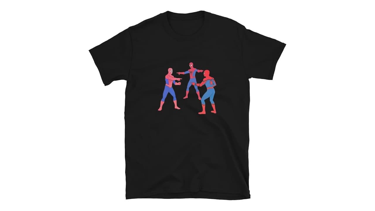 Spider-Man meme t-shirt