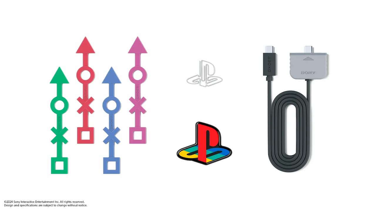 Sony PS5 30th Anniversary accessories
