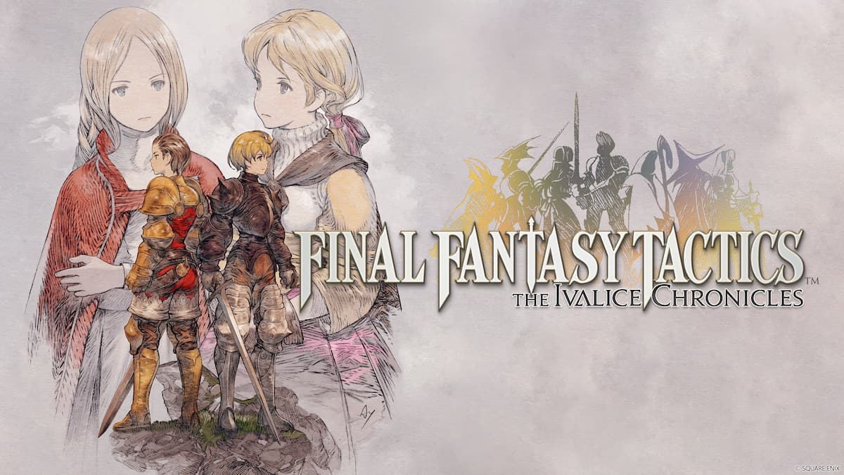 Final Fantasy Tactics The Ivalice Chronicles key art