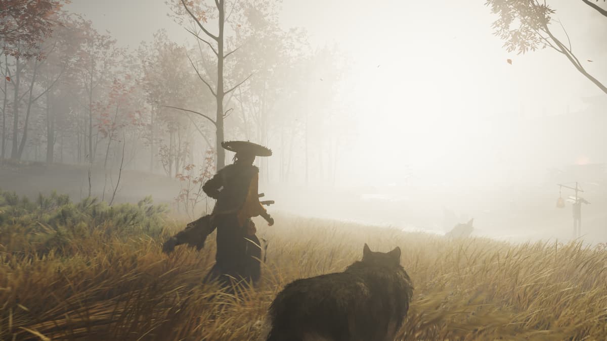 Ghost of Yotei wolf