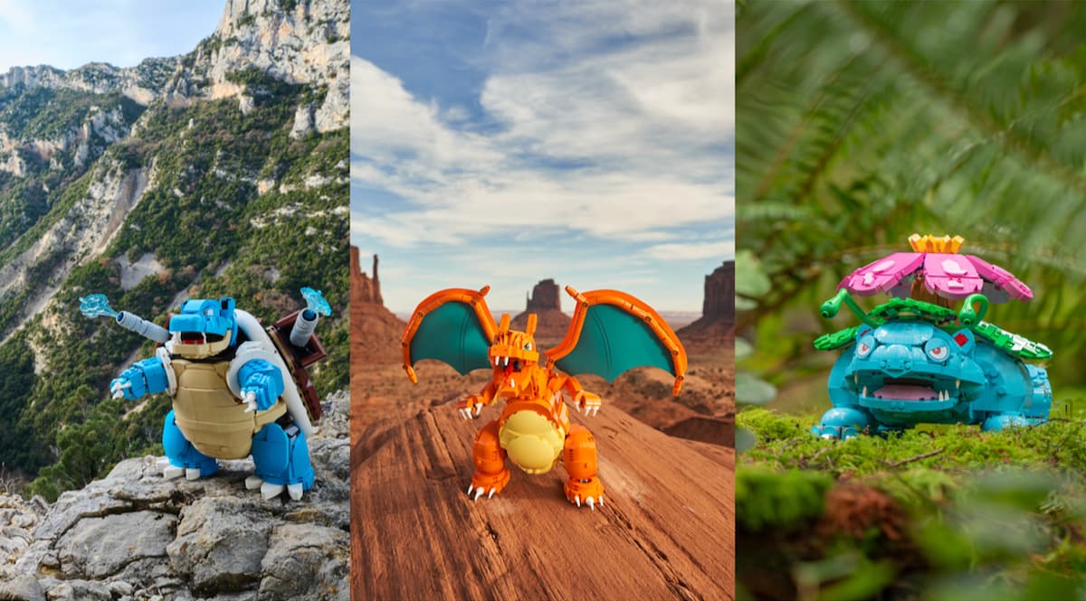 LEGO Pokémon Venusaur, Charizard and Blastoise 2