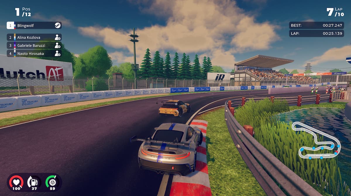 iRacing Arcade gameplay