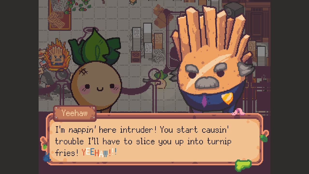 Turnip Boy Robs a Bank