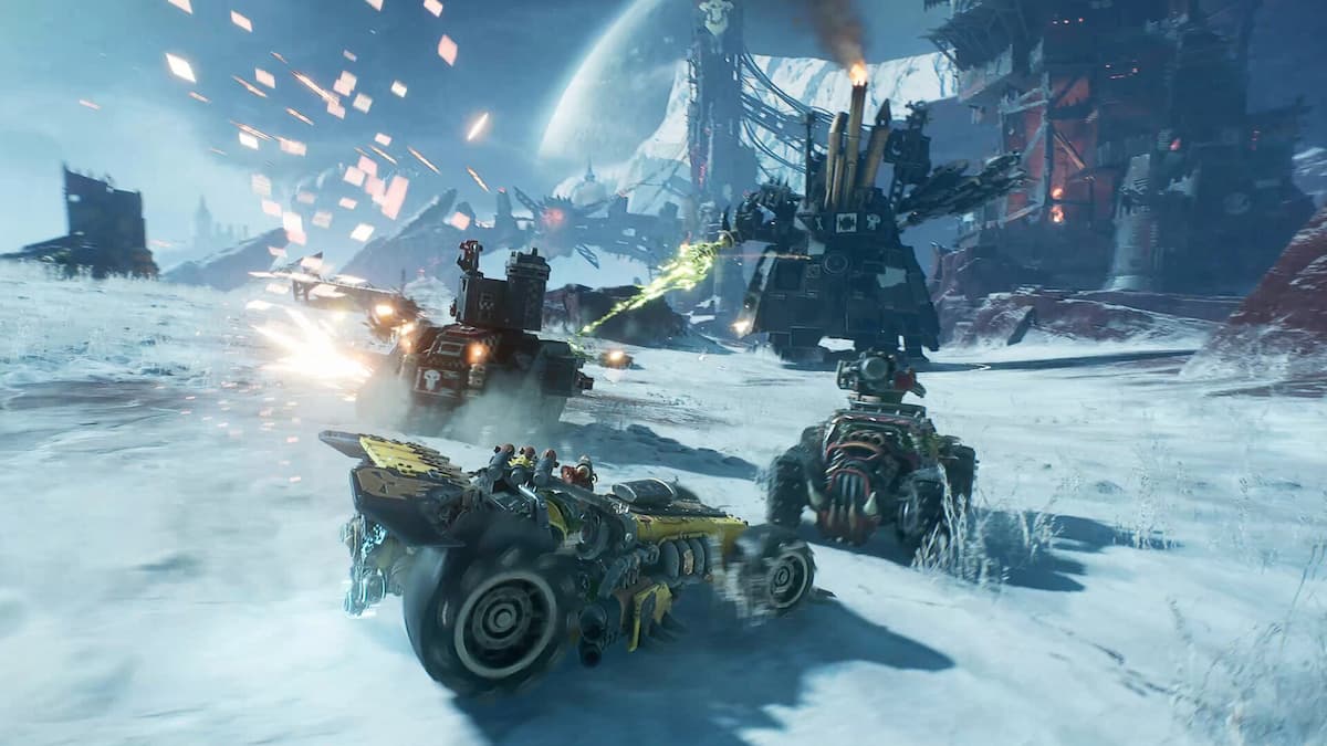 Warhammer 40,000 Speed Freeks gameplay