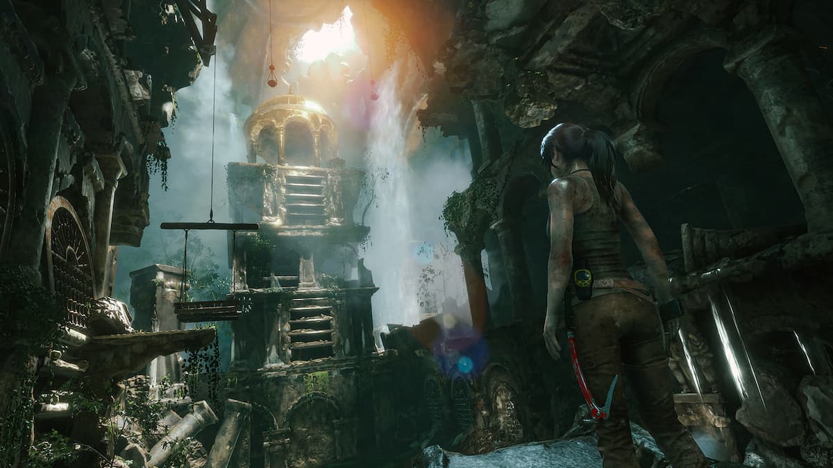 Rise of the Tomb Raider Switch 2 gameplay